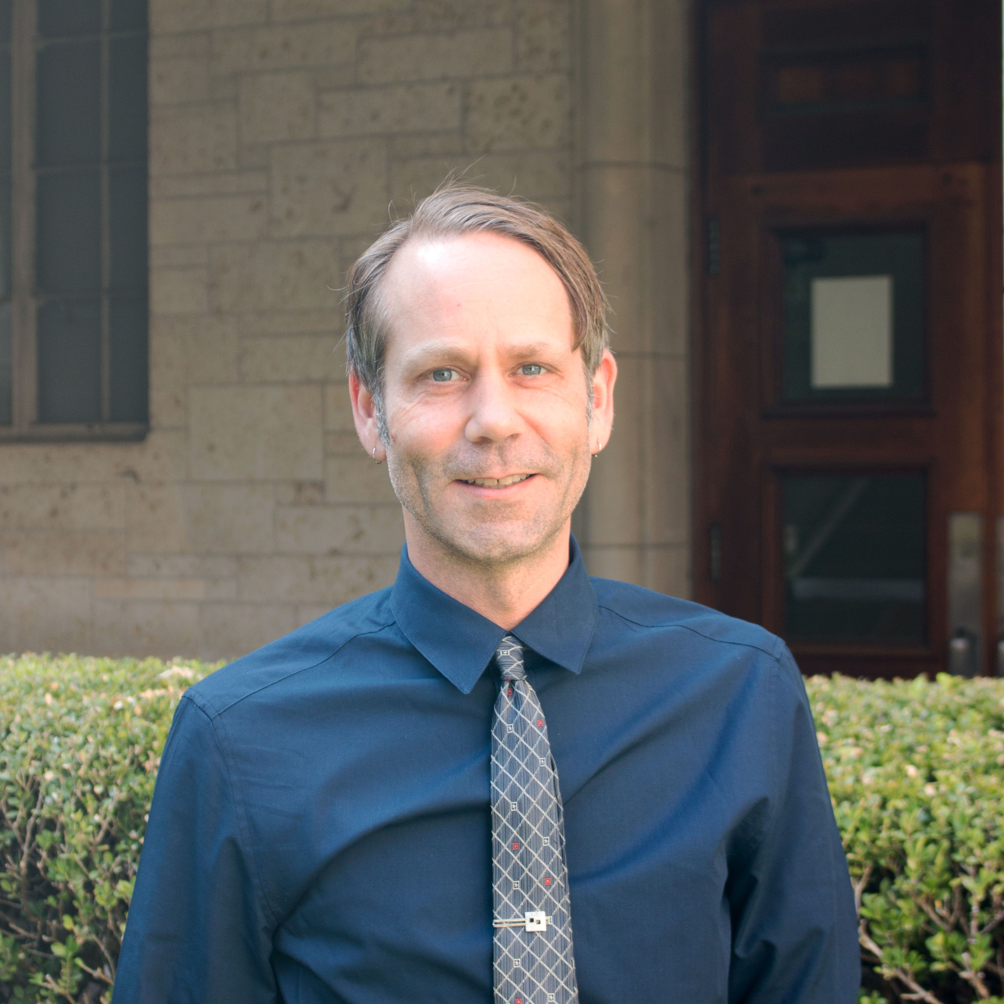 Headshot of DWRL staff member Matt Breece