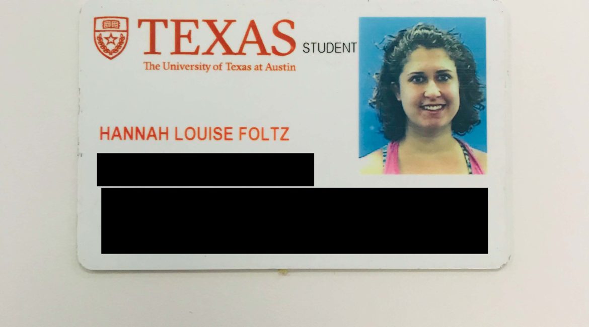 Redacted ID card